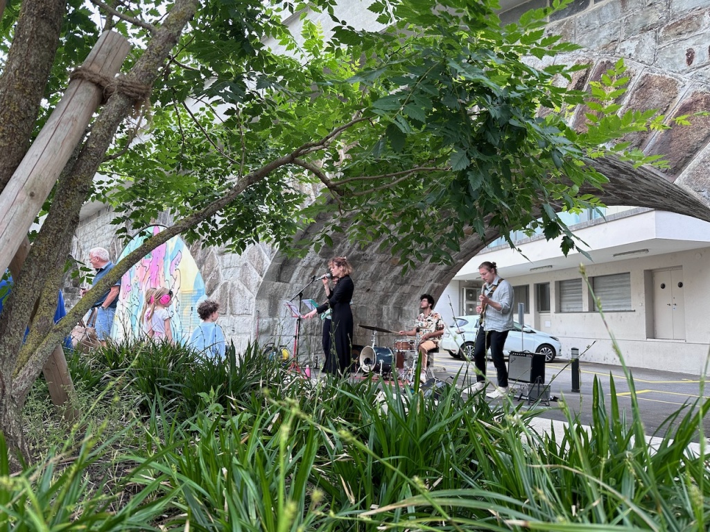 Patricia Moos und Band 