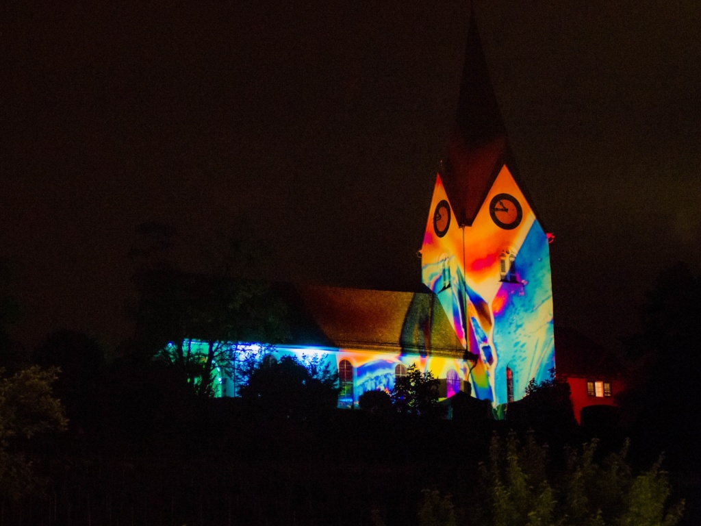 Lange Nacht der Kirchen 2022 Installation: Charles Meyer Kirche Höngg Zuerich